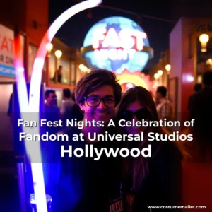 Artistic representation for Fan Fest Nights: A Celebration of Fandom at Universal Studios Hollywood