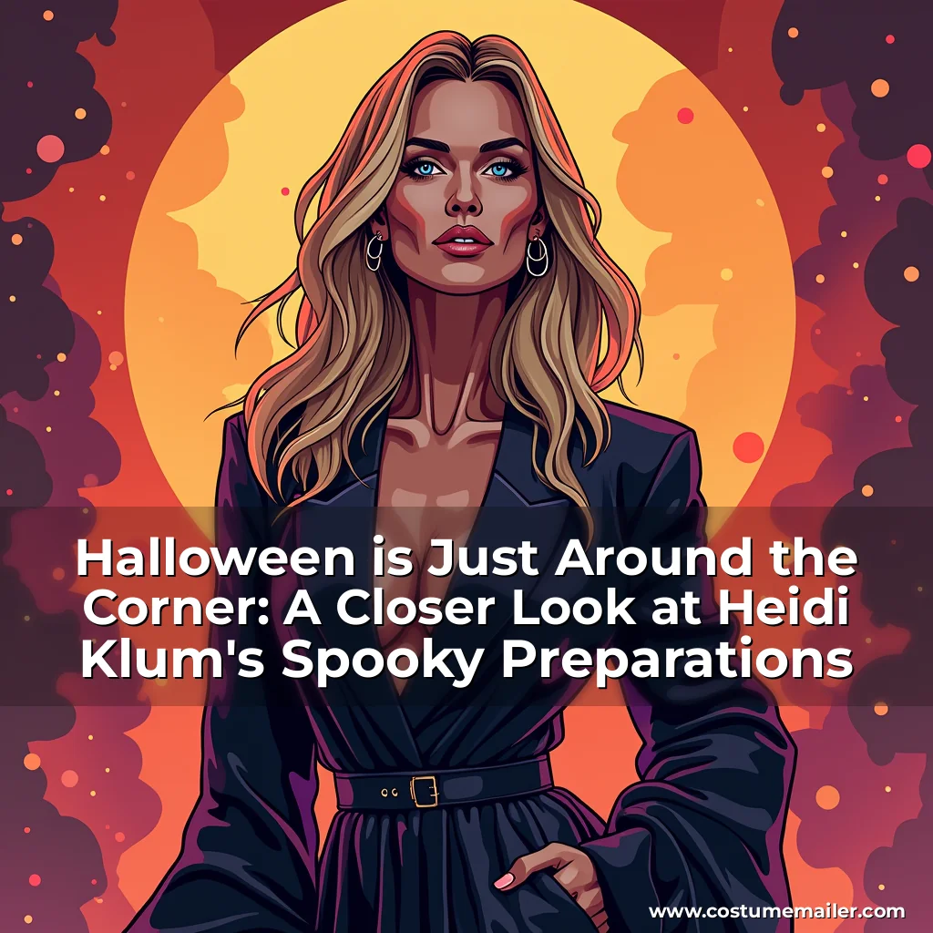 Read more about the article Halloween is Just Around the Corner: A Closer Look at Heidi Klum’s Spooky Preparations