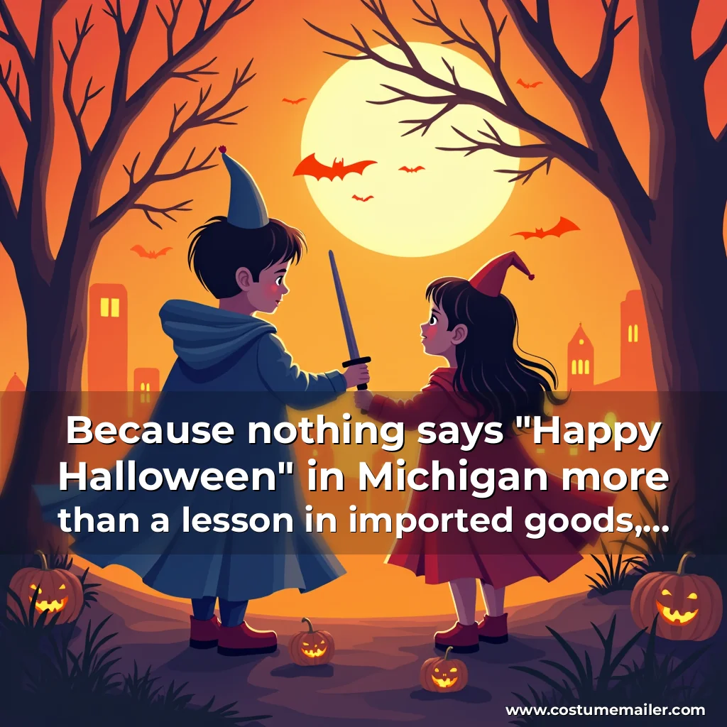 Read more about the article “Happy Halloween” in Michigan more than a lesson in imported goods