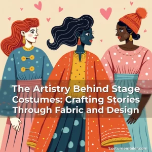 Artistic representation for The Artistry Behind Stage Costumes: Crafting Stories Through Fabric and Design