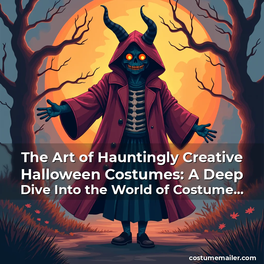 Read more about the article The Art of Hauntingly Creative Halloween Costumes: A Deep Dive Into the World of Costume Design