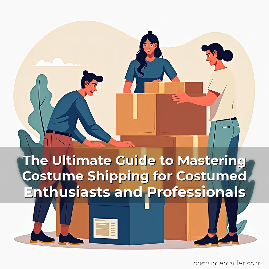 Artistic representation for The Ultimate Guide to Mastering Costume Shipping for Costumed Enthusiasts and Professionals