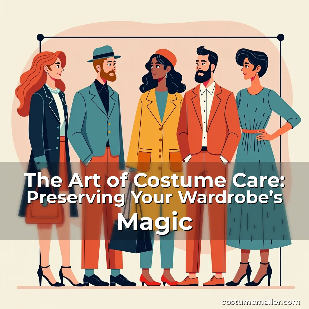 Read more about the article The Art of Costume Care: Preserving Your Wardrobe’s Magic