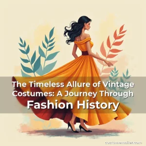 Artistic representation for The Timeless Allure of Vintage Costumes: A Journey Through Fashion History