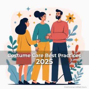 Artistic representation for Costume Care Best Practices 2025
