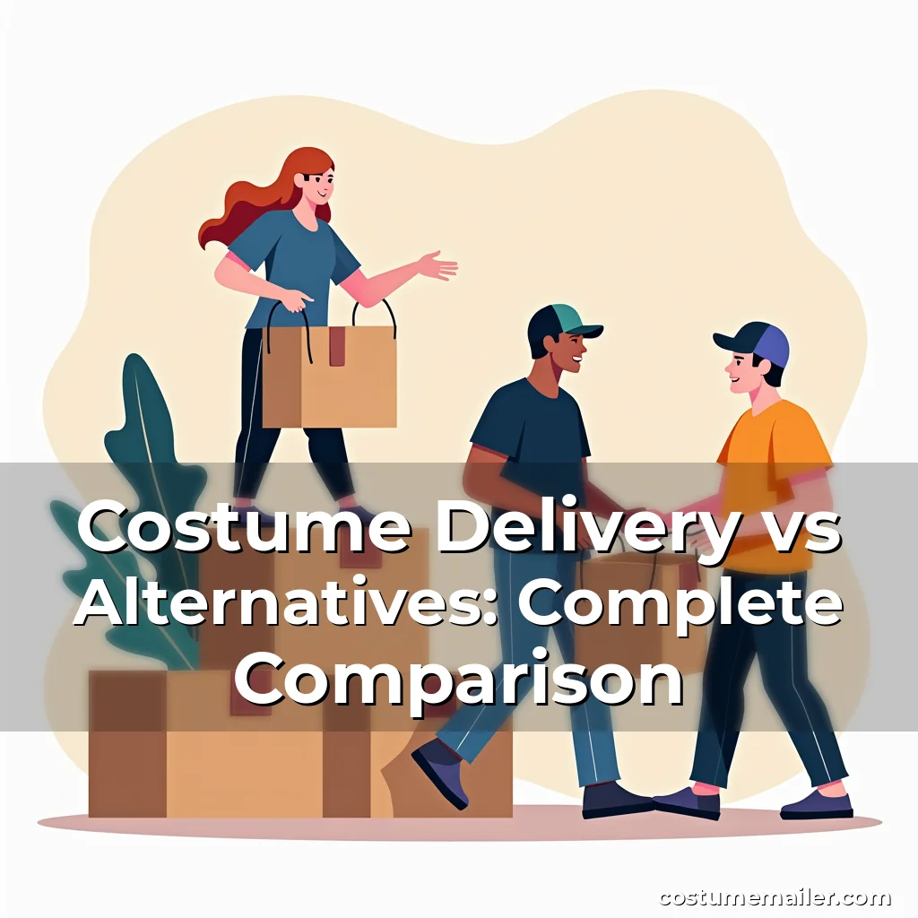 Read more about the article Costume Delivery vs Alternatives: Complete Comparison