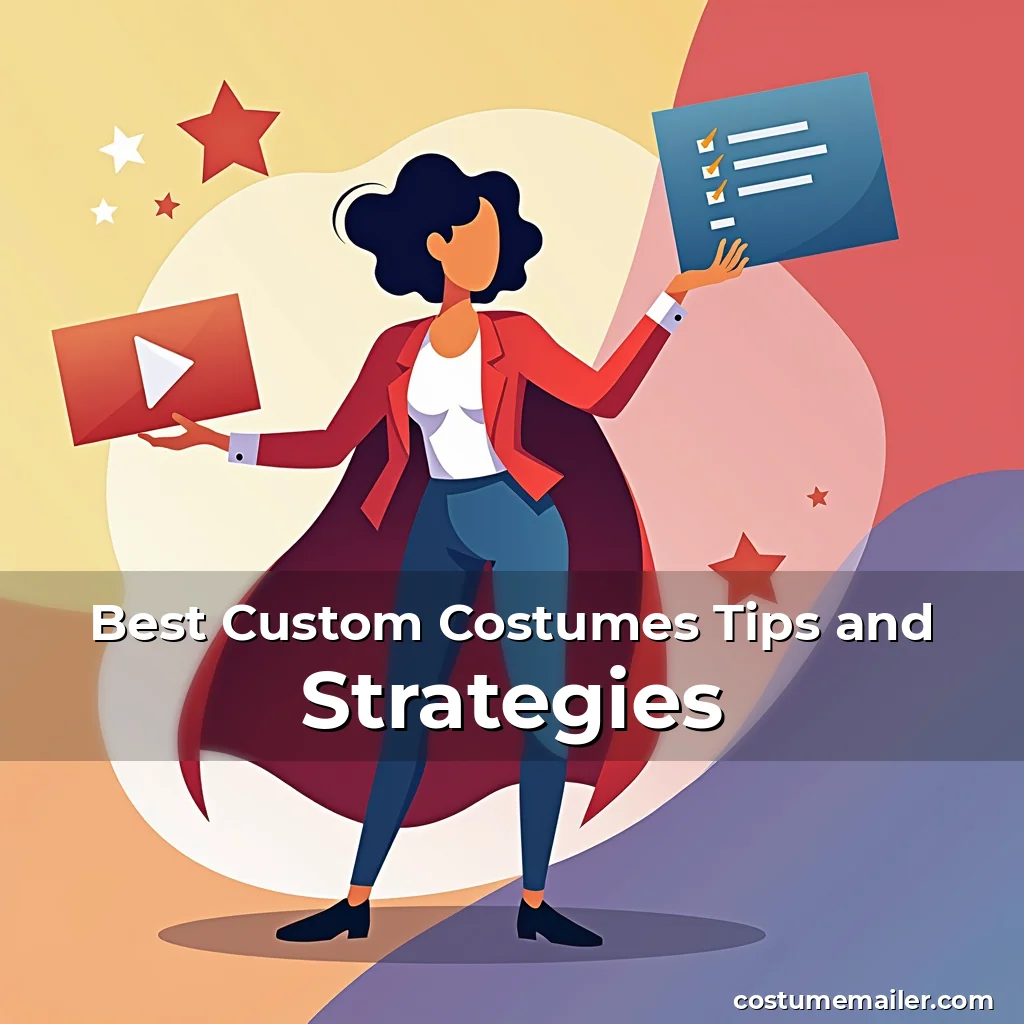 Artistic representation for Best Custom Costumes Tips and Strategies
