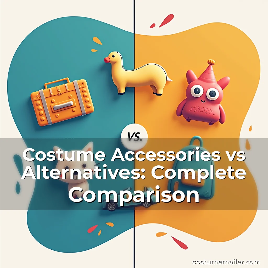 Artistic representation for Costume Accessories vs Alternatives: Complete Comparison