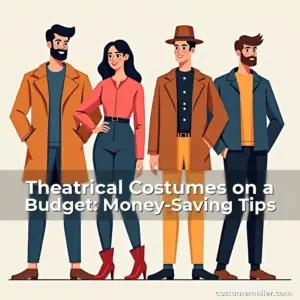 Artistic representation for Theatrical Costumes on a Budget: Money-Saving Tips