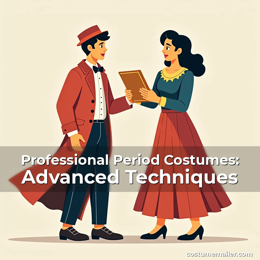Artistic representation for Professional Period Costumes: Advanced Techniques