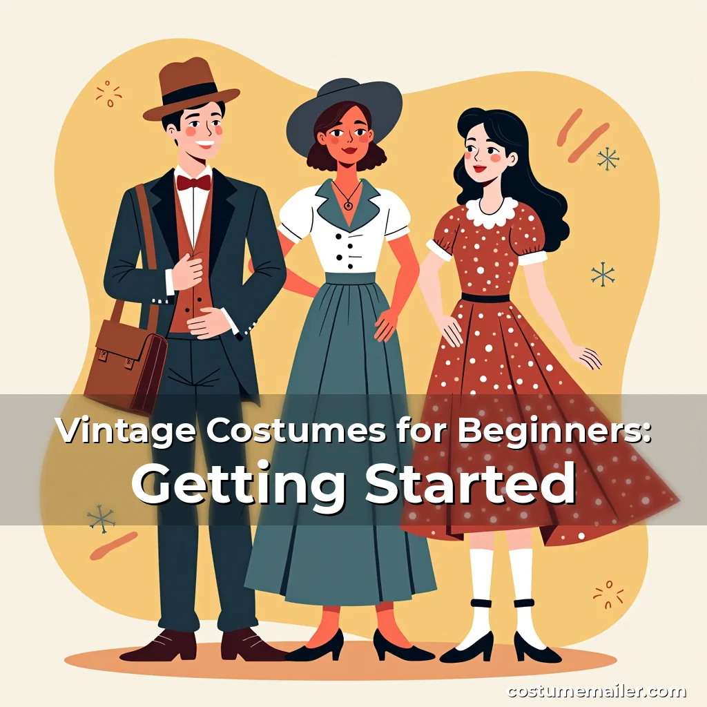 Artistic representation for Vintage Costumes for Beginners: Getting Started