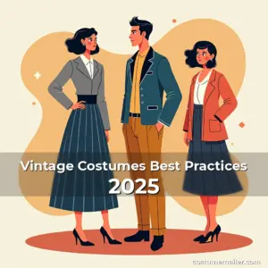 Artistic representation for Vintage Costumes Best Practices 2025