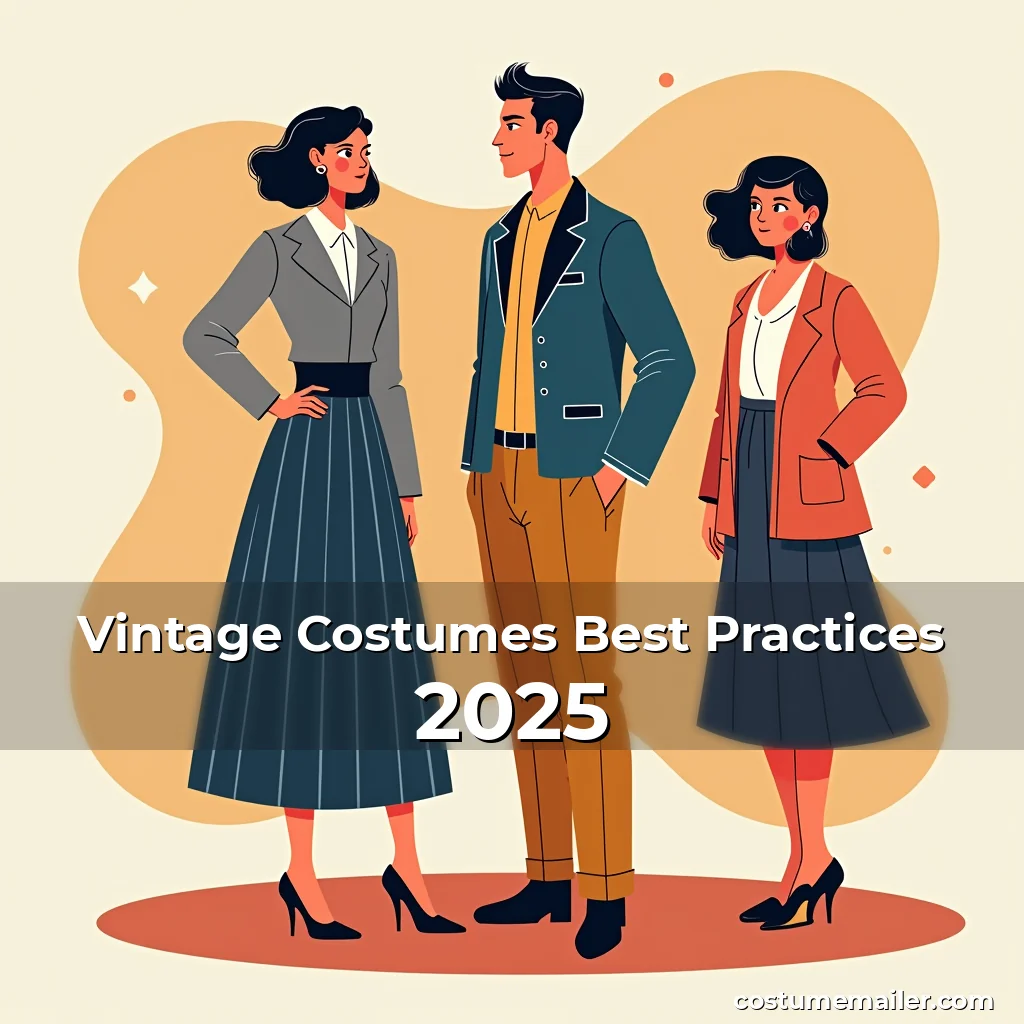 Artistic representation for Vintage Costumes Best Practices 2025