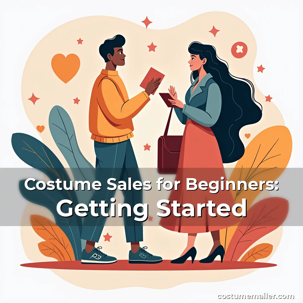 Read more about the article Costume Sales for Beginners: Getting Started