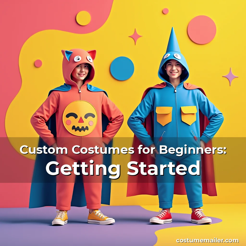 Artistic representation for Custom Costumes for Beginners: Getting Started