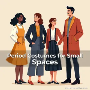 Artistic representation for Period Costumes for Small Spaces
