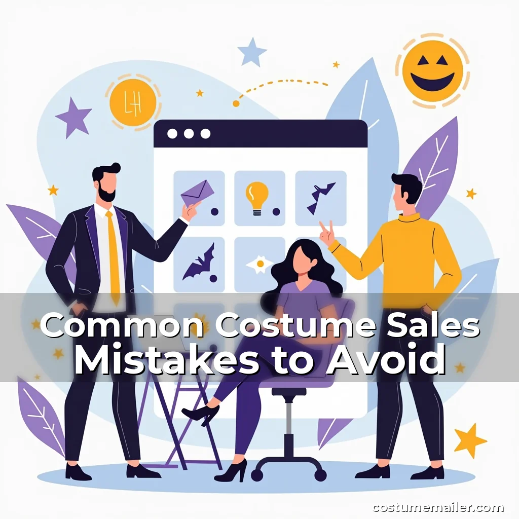 Read more about the article Common Costume Sales Mistakes to Avoid