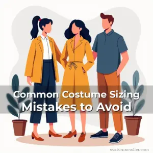 Artistic representation for Common Costume Sizing Mistakes to Avoid