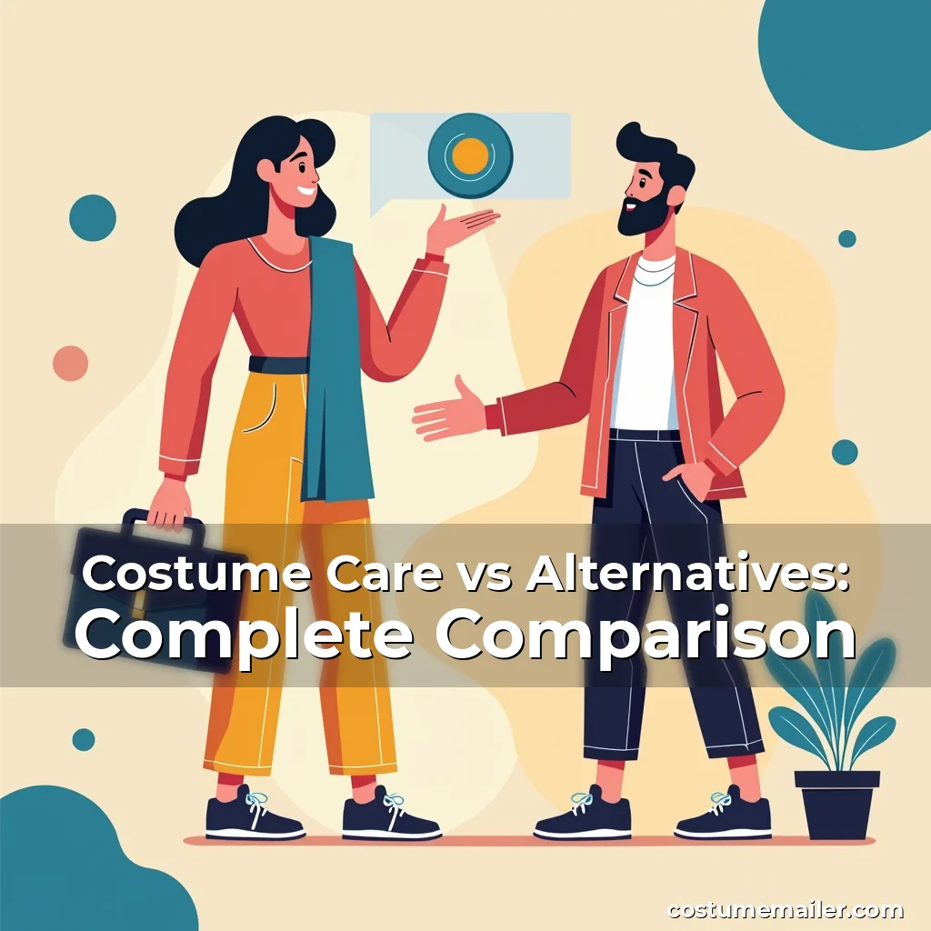 Artistic representation for Costume Care vs Alternatives: Complete Comparison