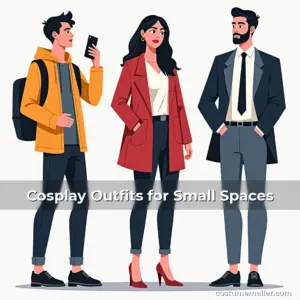Artistic representation for Cosplay Outfits for Small Spaces