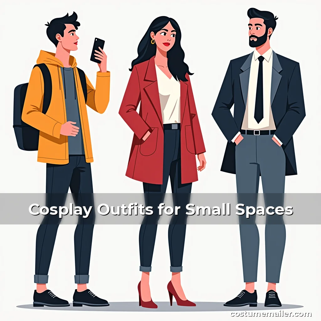 Artistic representation for Cosplay Outfits for Small Spaces