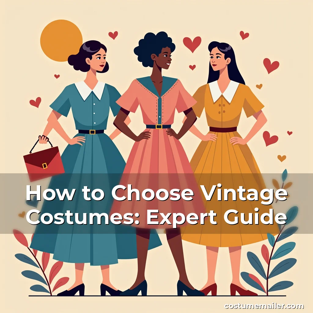 Artistic representation for How to Choose Vintage Costumes: Expert Guide
