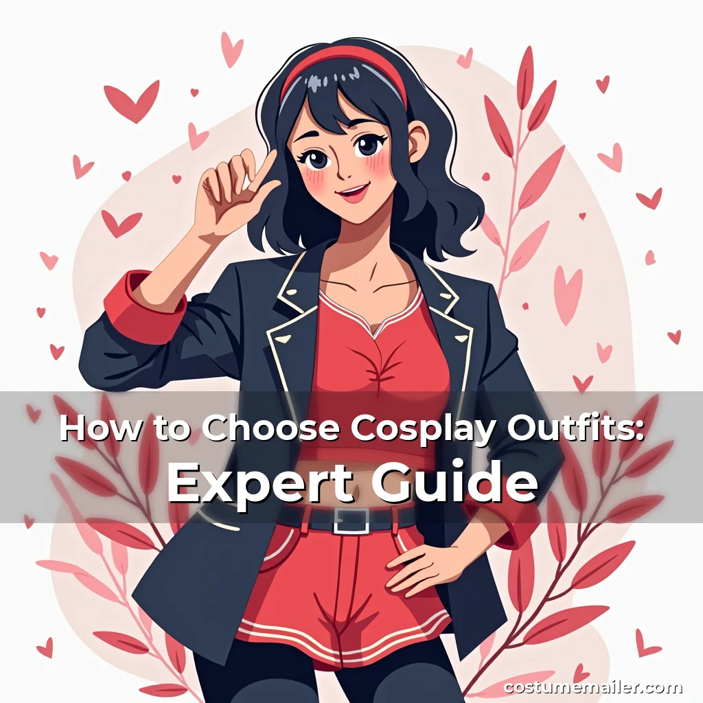 Artistic representation for How to Choose Cosplay Outfits: Expert Guide