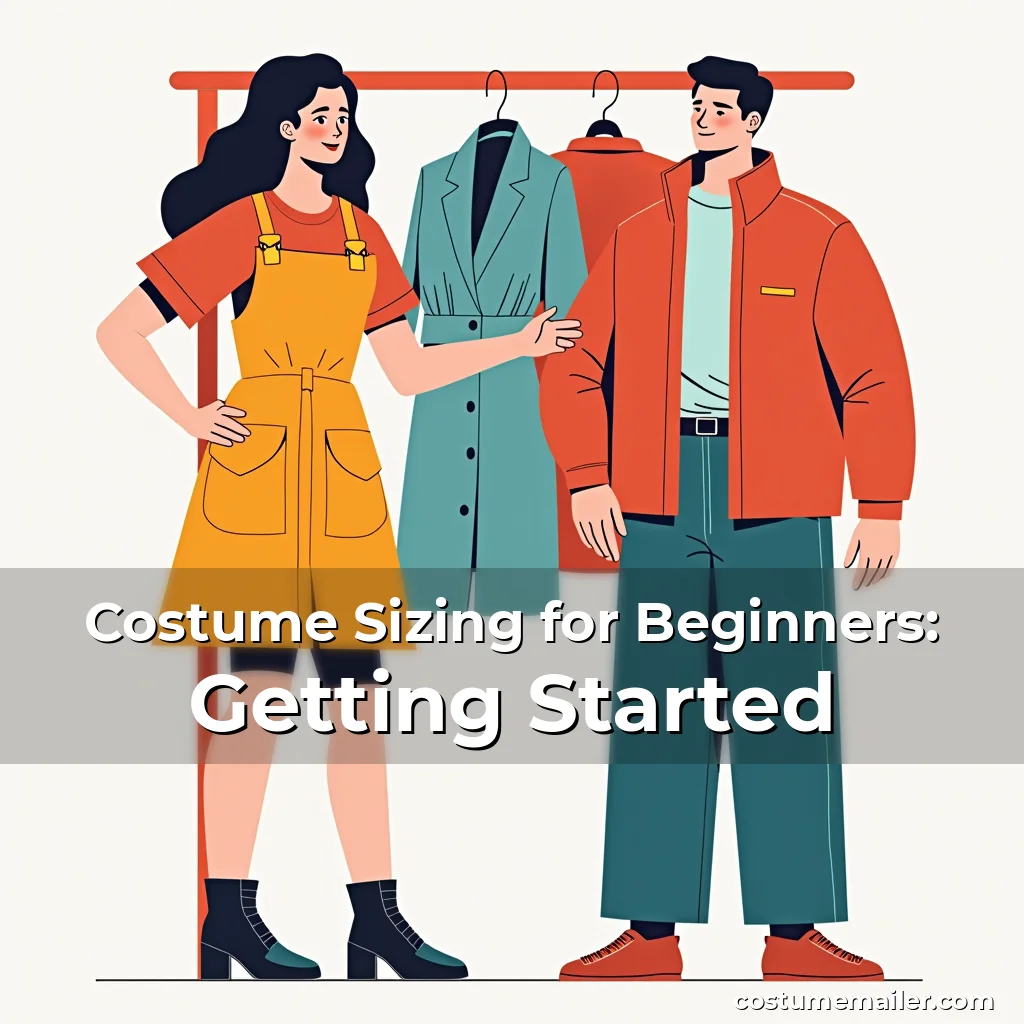 Artistic representation for Costume Sizing for Beginners: Getting Started