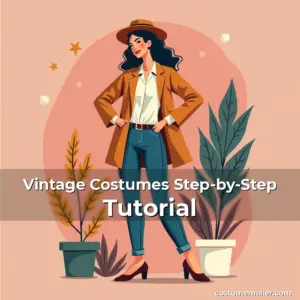 Artistic representation for Vintage Costumes Step-by-Step Tutorial