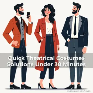Artistic representation for Quick Theatrical Costumes Solutions Under 30 Minutes