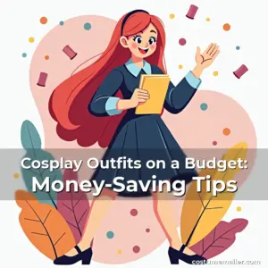Artistic representation for Cosplay Outfits on a Budget: Money-Saving Tips