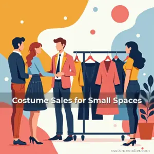 Artistic representation for Costume Sales for Small Spaces