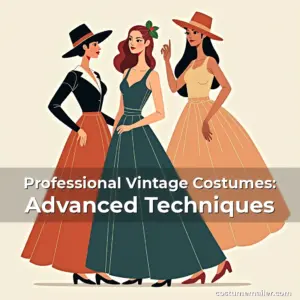 Artistic representation for Professional Vintage Costumes: Advanced Techniques