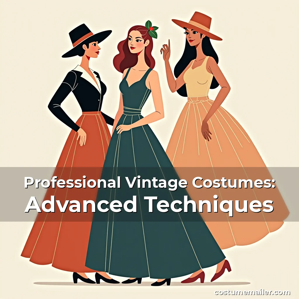 Artistic representation for Professional Vintage Costumes: Advanced Techniques