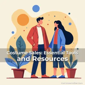 Artistic representation for Costume Sales: Essential Tools and Resources