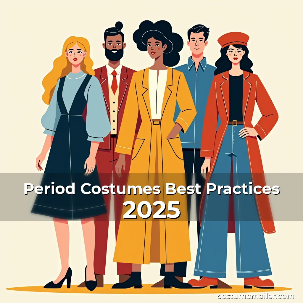 Artistic representation for Period Costumes Best Practices 2025