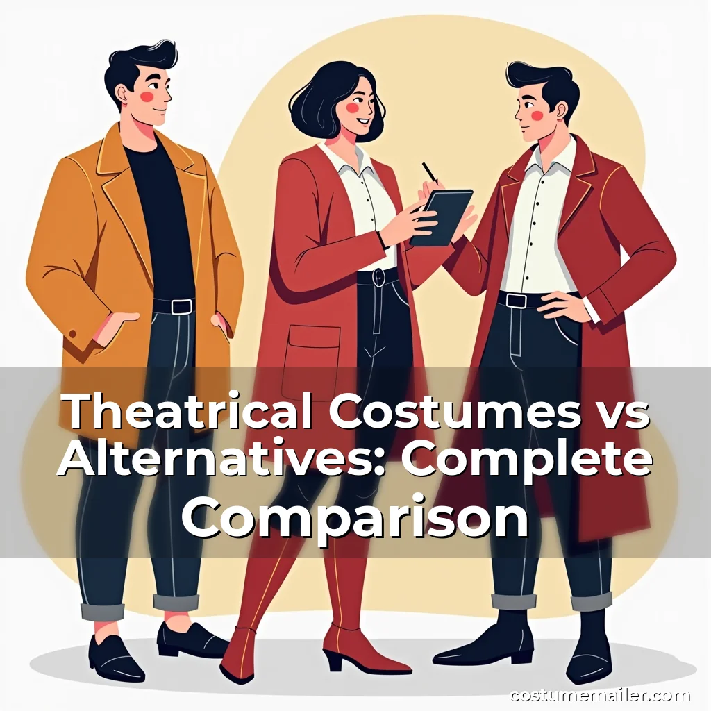 Artistic representation for Theatrical Costumes vs Alternatives: Complete Comparison