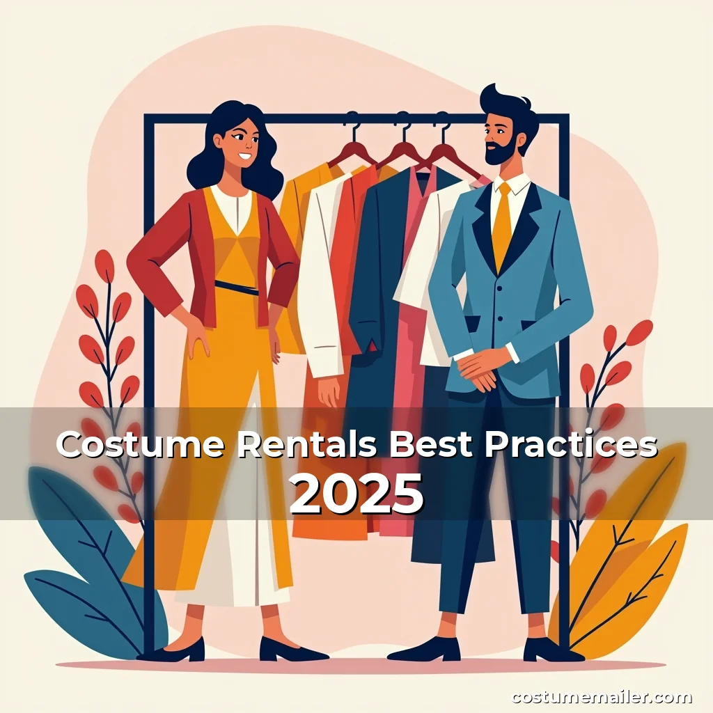 Artistic representation for Costume Rentals Best Practices 2025