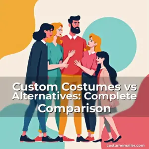 Artistic representation for Custom Costumes vs Alternatives: Complete Comparison