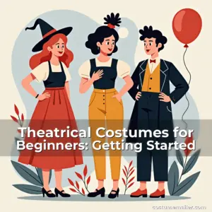 Artistic representation for Theatrical Costumes for Beginners: Getting Started