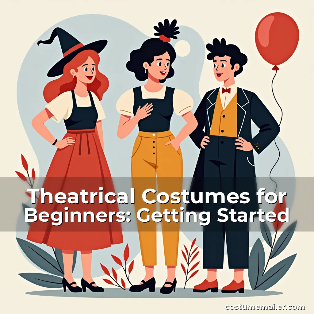 Artistic representation for Theatrical Costumes for Beginners: Getting Started