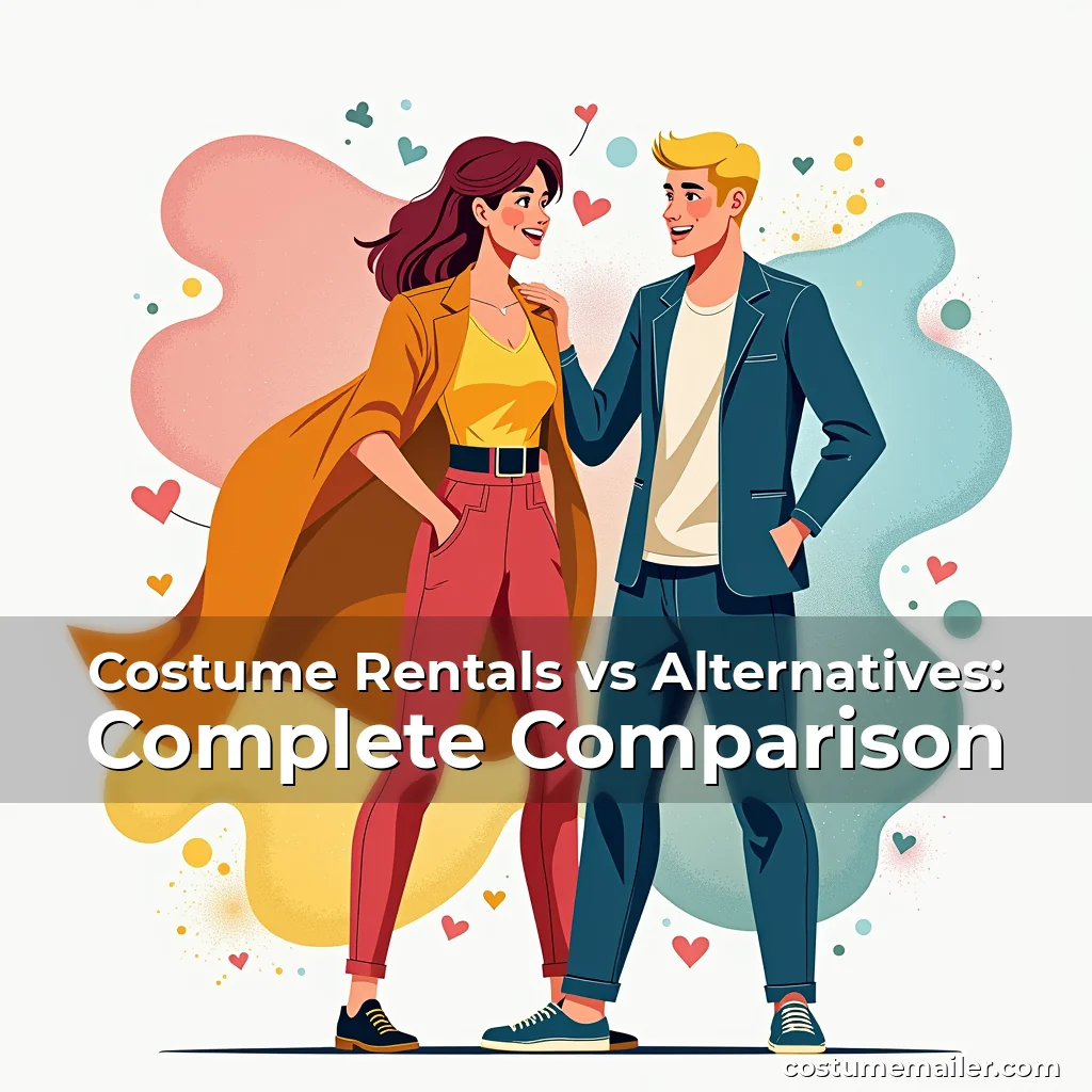 Artistic representation for Costume Rentals vs Alternatives: Complete Comparison