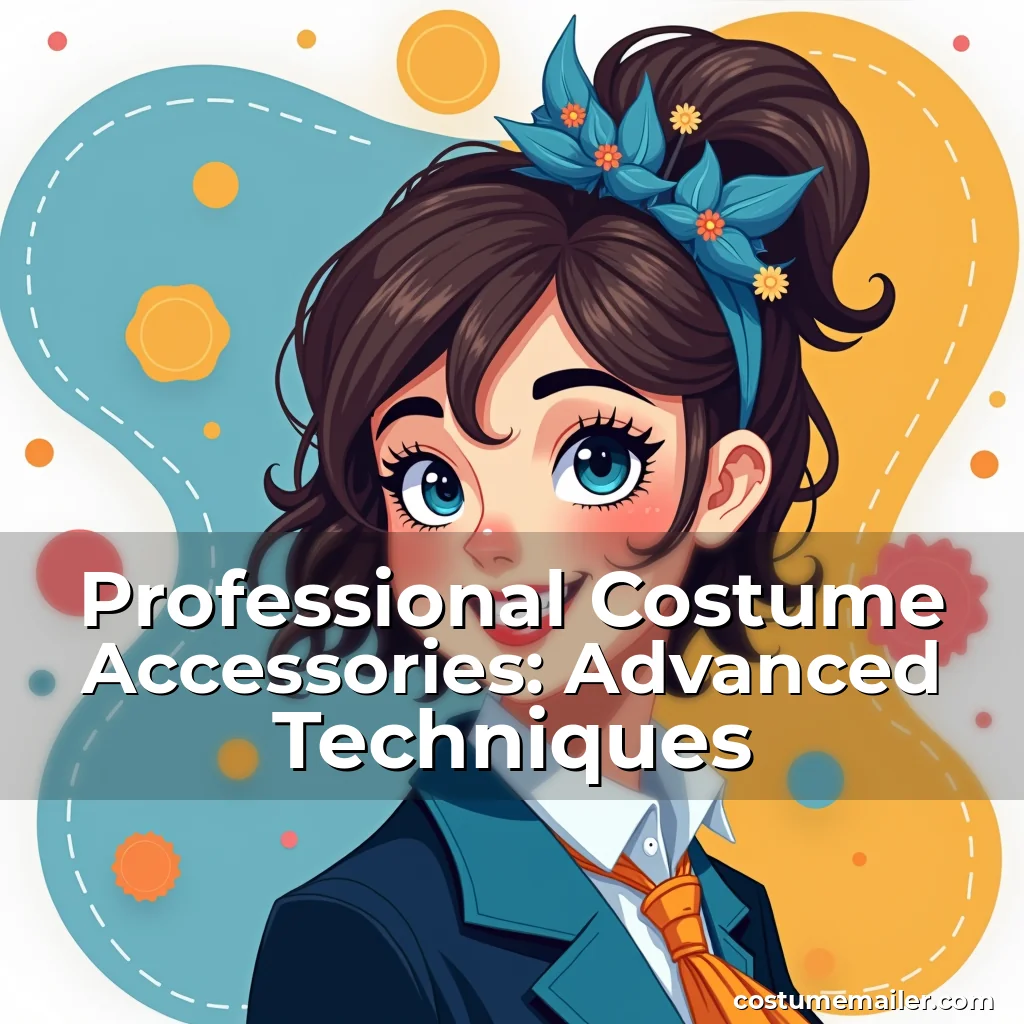Artistic representation for Professional Costume Accessories: Advanced Techniques