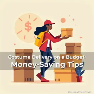 Artistic representation for Costume Delivery on a Budget: Money-Saving Tips