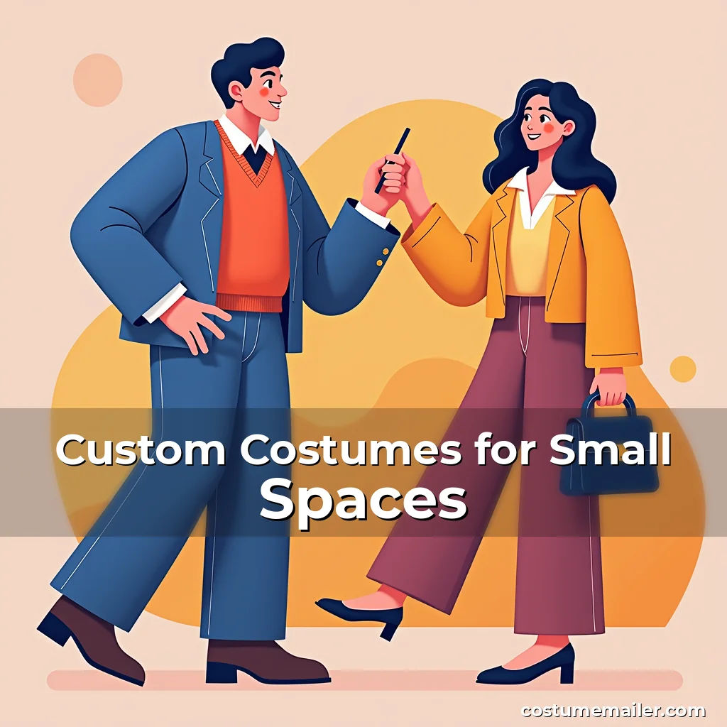 Artistic representation for Custom Costumes for Small Spaces