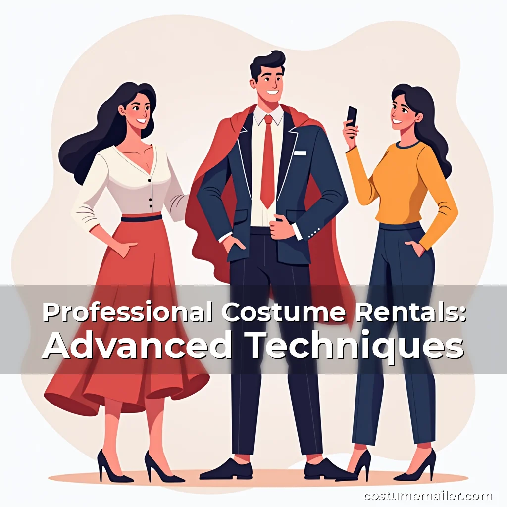 Artistic representation for Professional Costume Rentals: Advanced Techniques