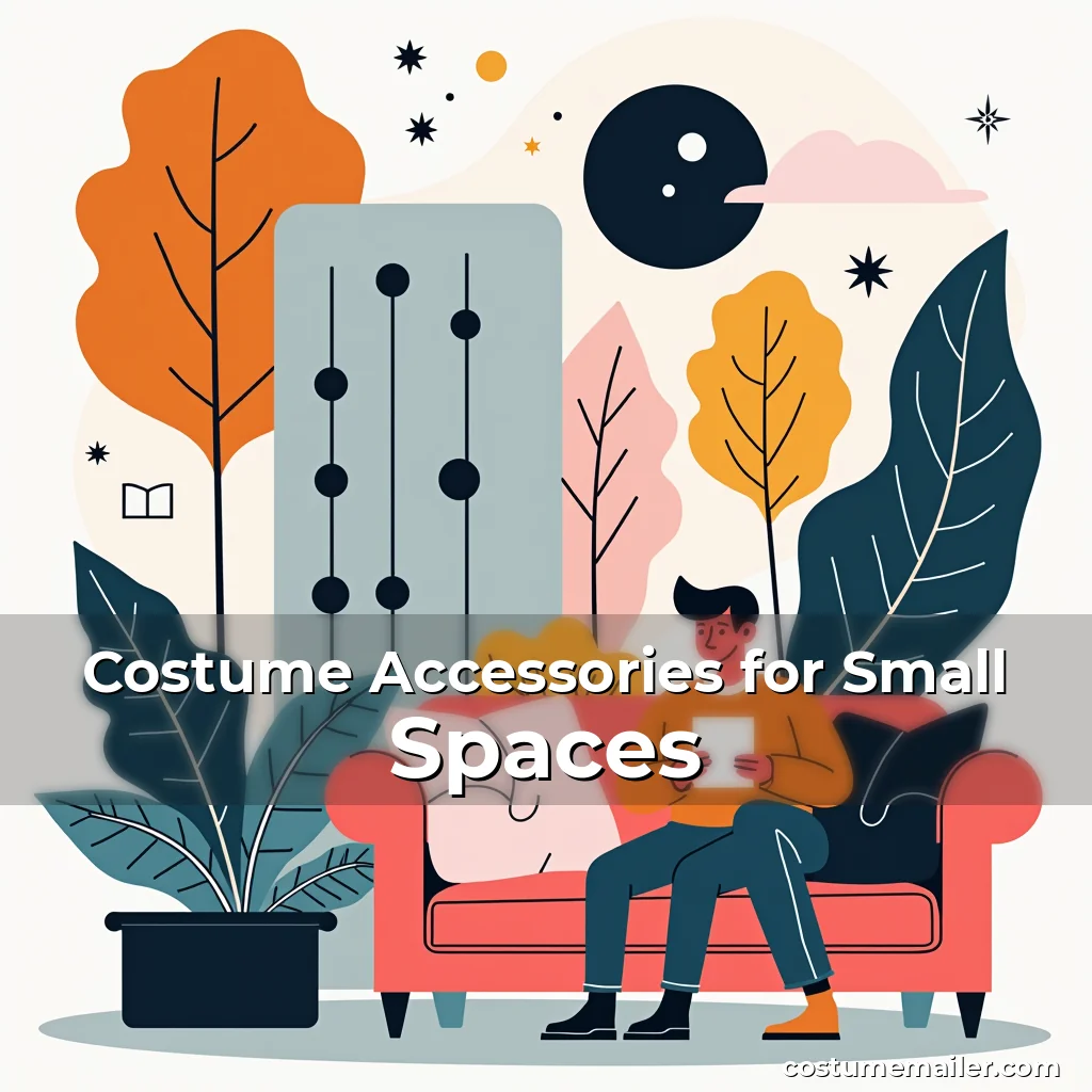 Artistic representation for Costume Accessories for Small Spaces