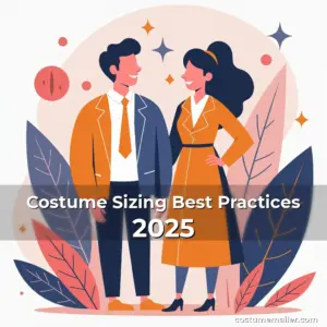 Artistic representation for Costume Sizing Best Practices 2025