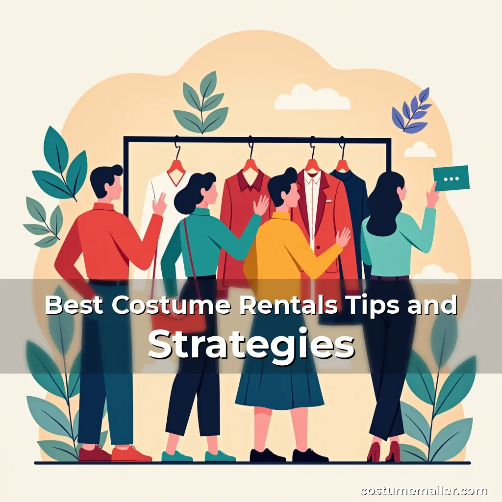 Artistic representation for Best Costume Rentals Tips and Strategies