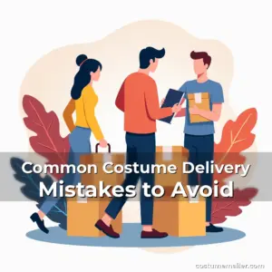 Artistic representation for Common Costume Delivery Mistakes to Avoid
